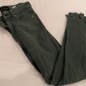Lucky Brand Ava Skinny Jeans (army green)